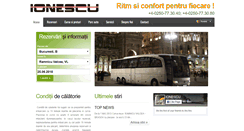 Desktop Screenshot of ionescu.com.ro