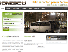 Tablet Screenshot of ionescu.com.ro